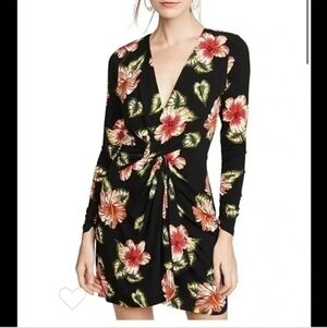 Le Superbe Waikiki Mini Baller Dress Hibiscus